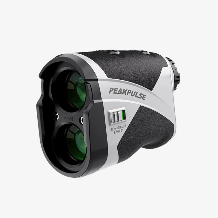 Golf lazerli masofa o'lchagich 7 darajali super keng FOV yuqori aniqlikdagi bayroq ustunli qulflash tebranish funktsiyasi Nishab rejimi doimiy skanerlash